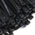 1000-Pack 6 Inches Heavy Duty Black Nylon Zip Cable Tie J26361