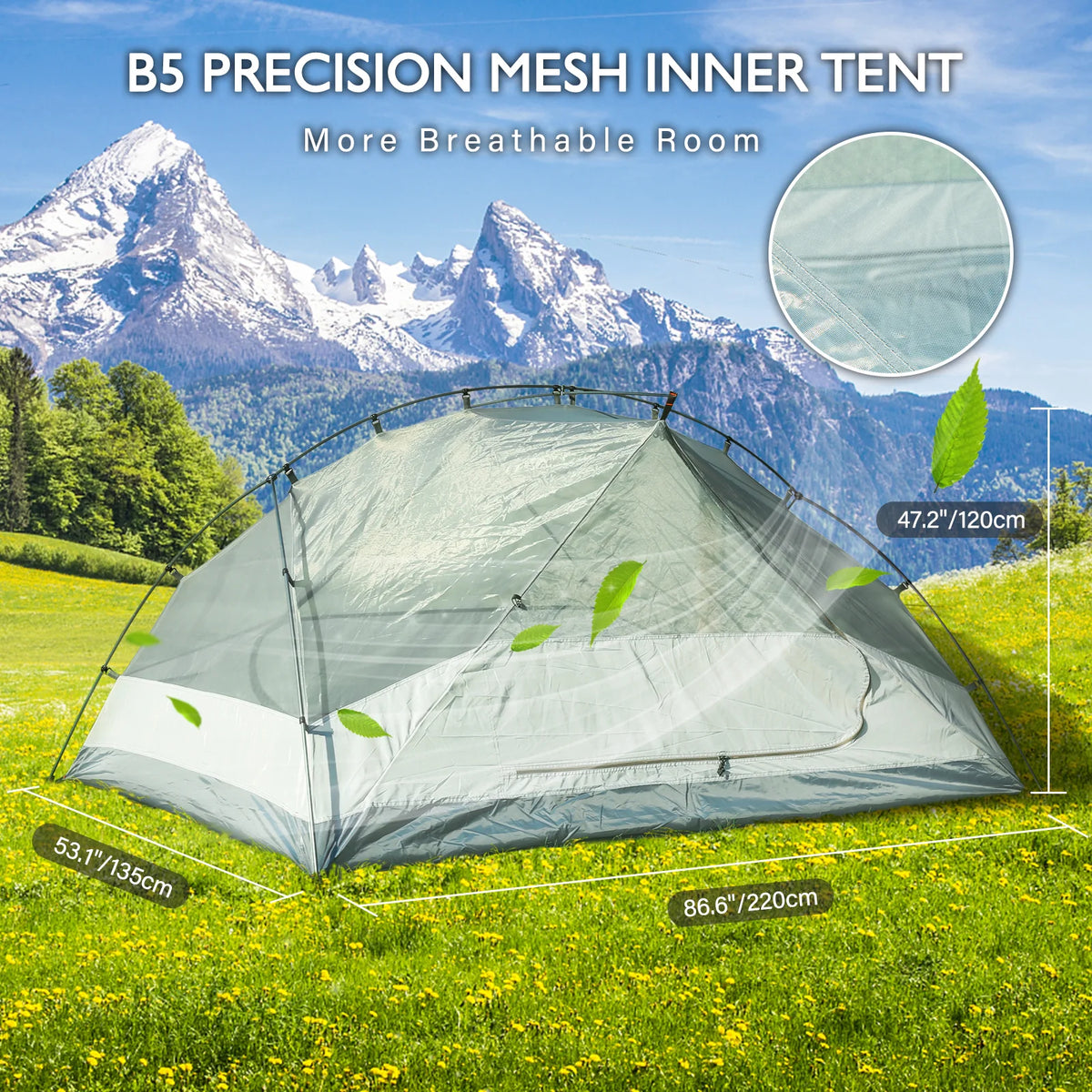 2 Person Waterproof Lightweight Camping Tent A457750