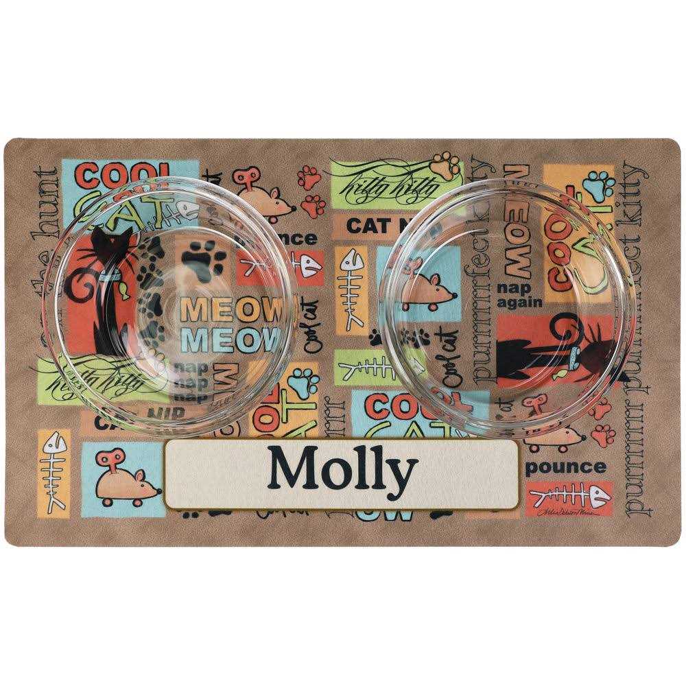 Personalized Pet Bowl Placemat D175872