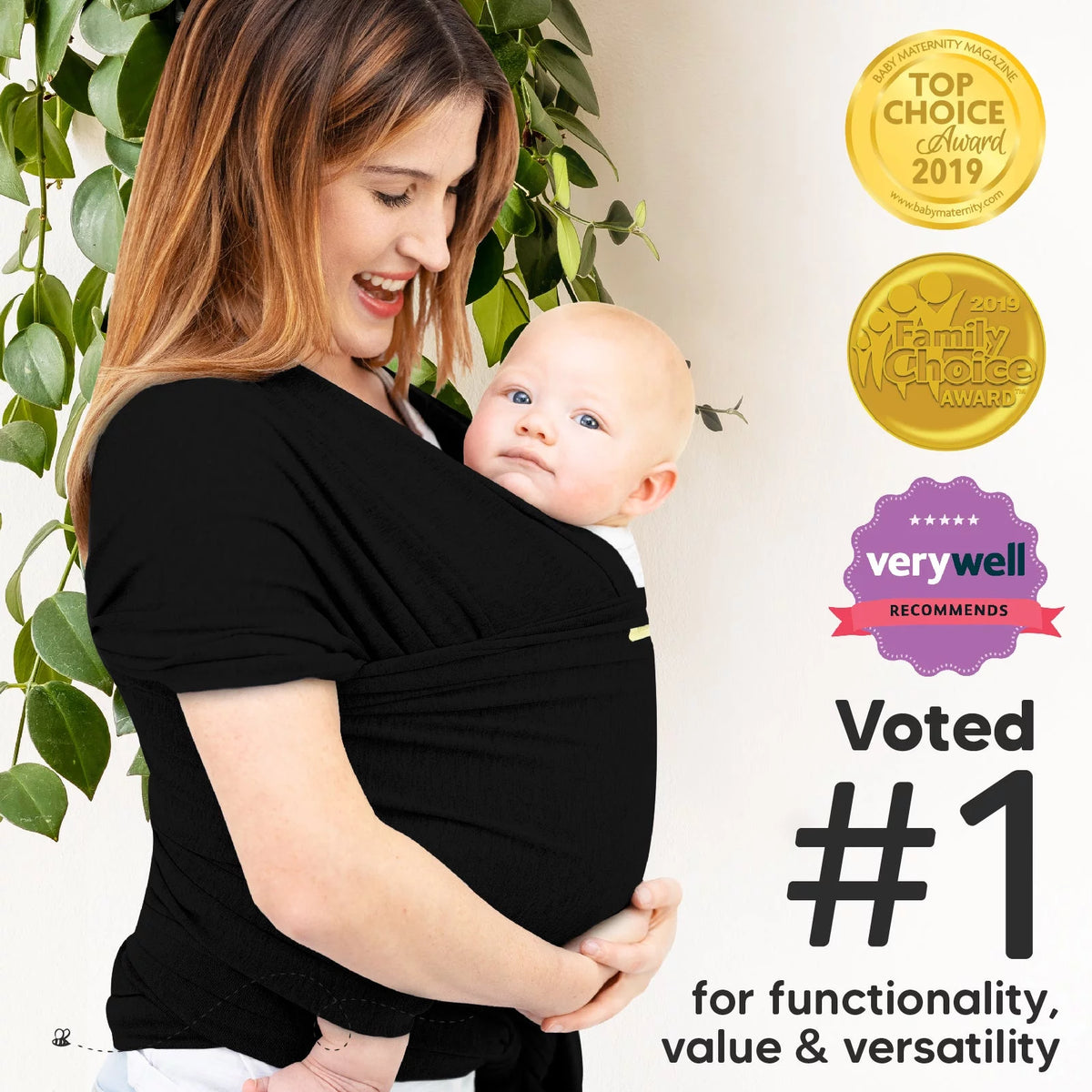 Baby Wraps Carrier up to 35lbs W2701