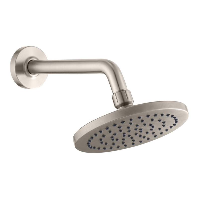 Single-Handle 1-Spray Tub and Shower Faucet 1.8 GPM Brushed Nickel A4198