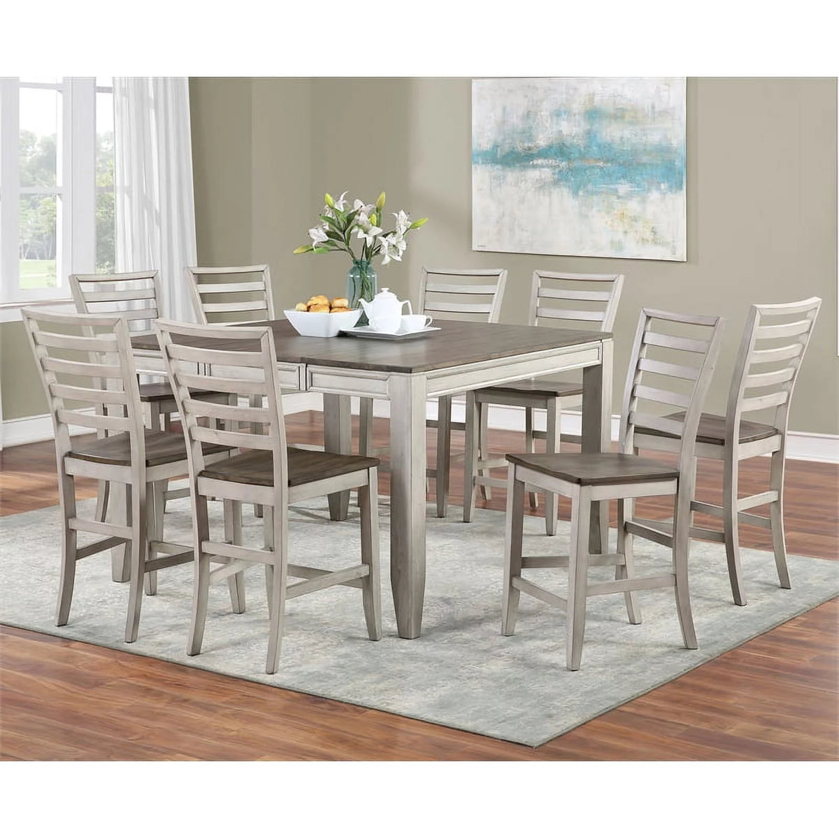 9-piece Counter Dining Set A205843