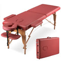 Portable Massage Table 2 Fold with Bag Black E1969
