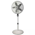 White 3 Speed Oscillating Pedestal Fan with Timer and Remote Control H9691