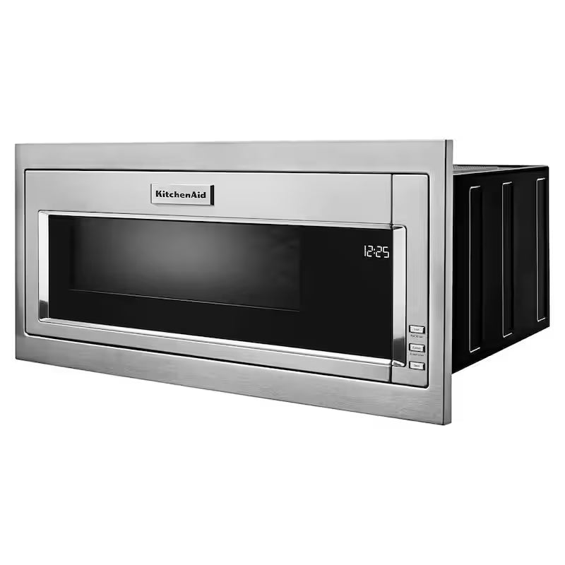 1.1 cu. ft. Built-In Sensor Cooking Microwave in Stainless Steel D408