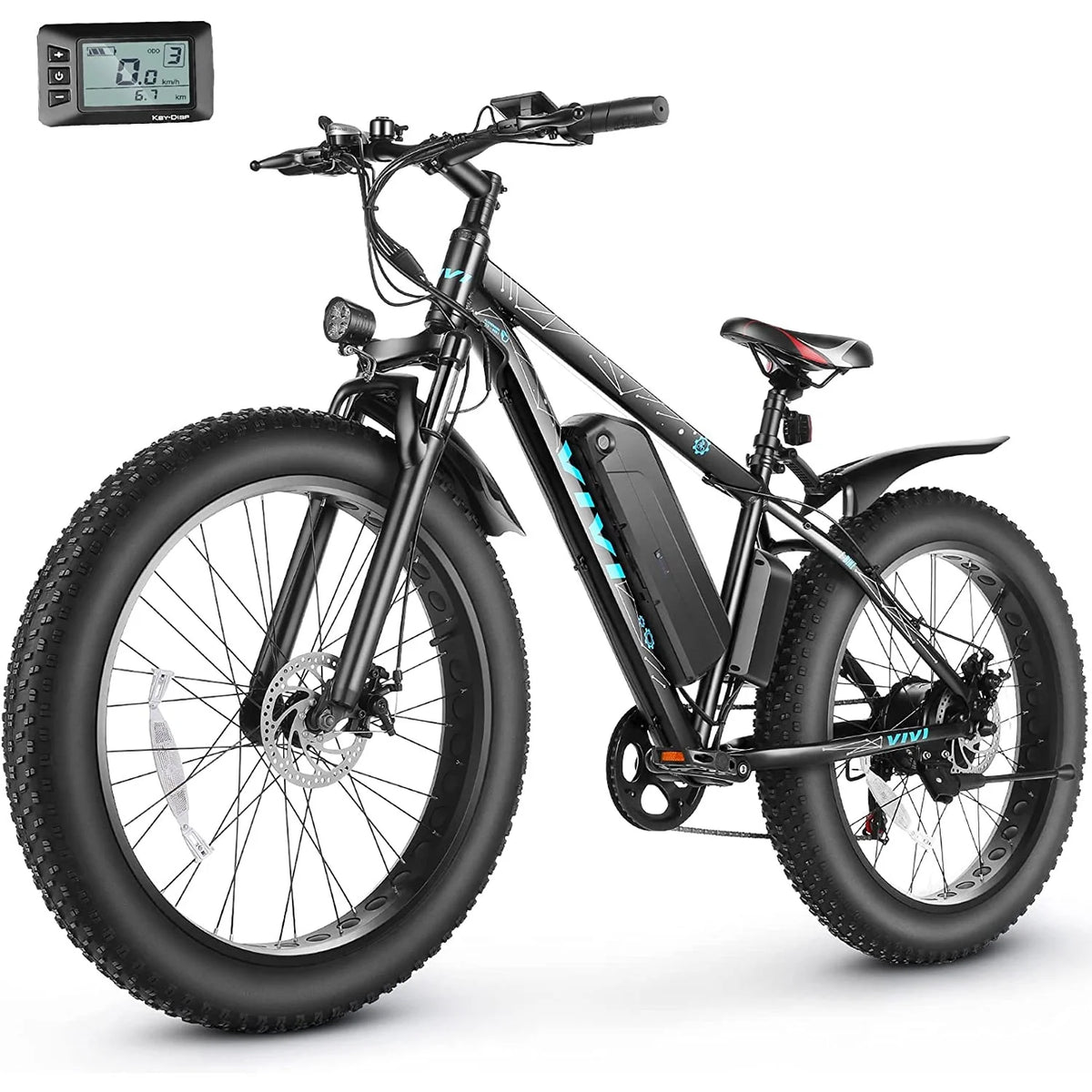 26 x 4.0 Fat Tire 500W All Terrain Electric Bike G663