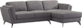 Gray Fabric Sectional Sofa A4087