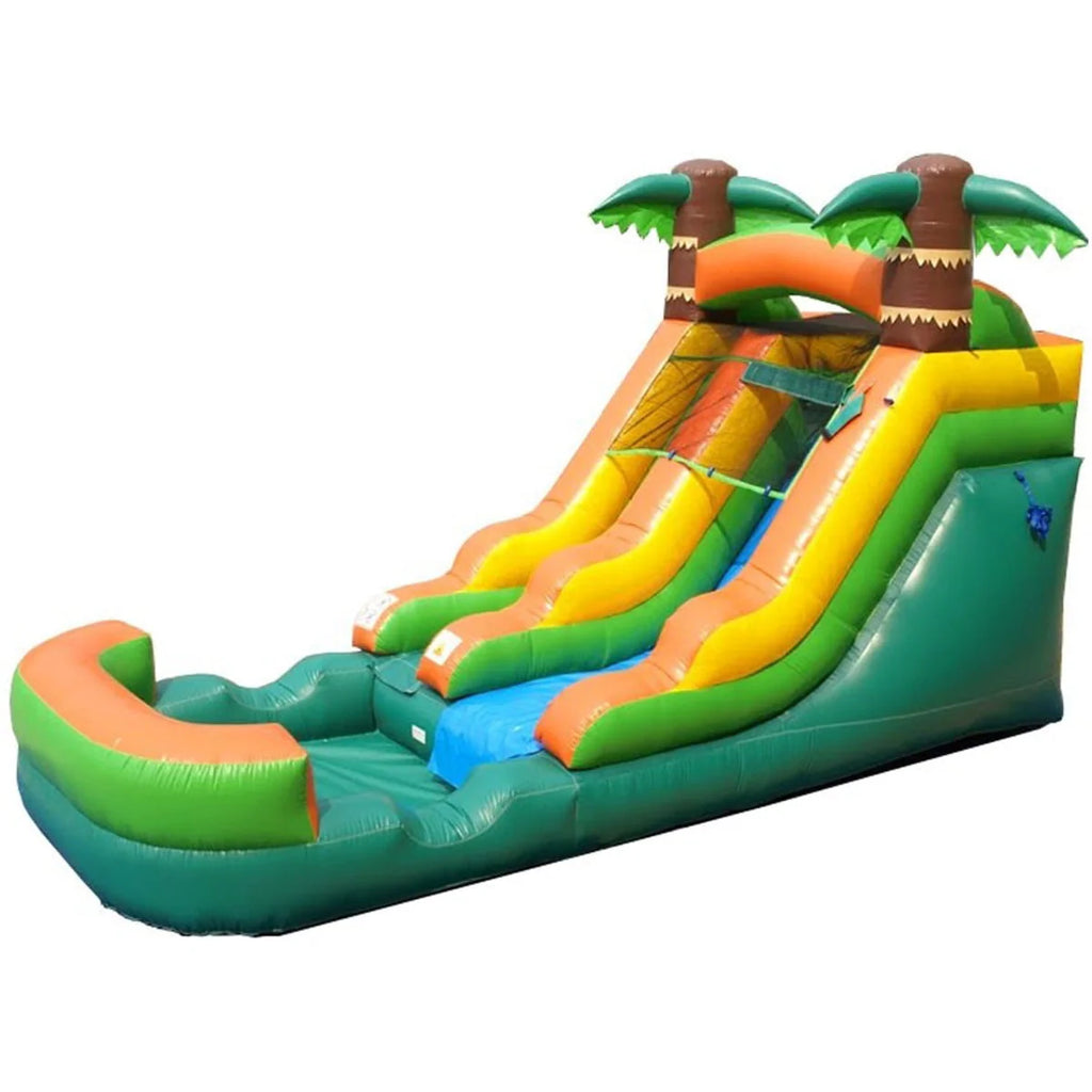 Pink Unicorn Inflatable Water Slide J111