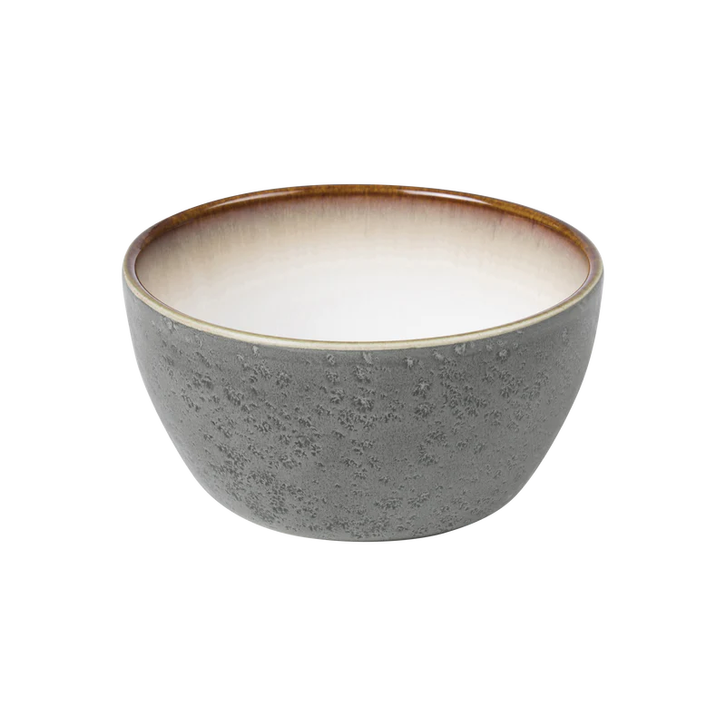12cm Grey Cream Bowl Z81019