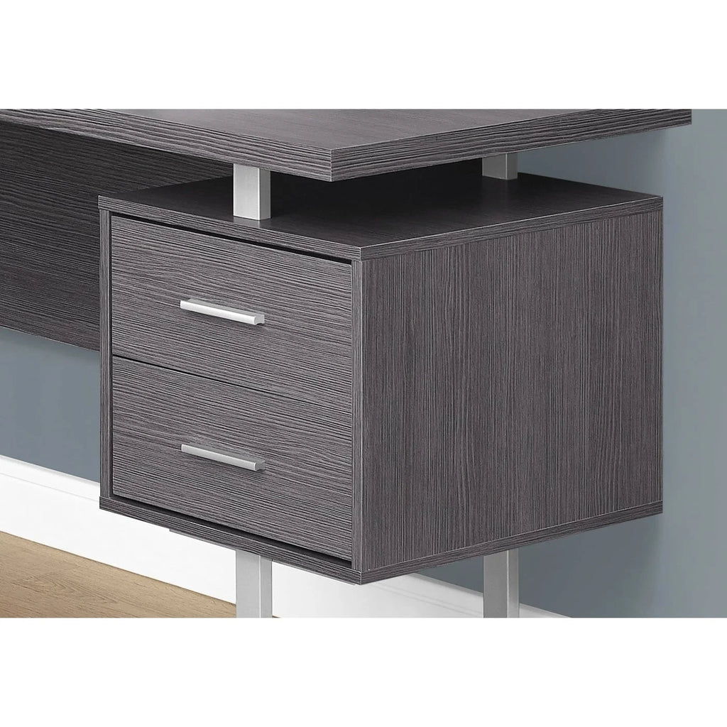 L Shape Computer Desk with Storage Drawers M575
