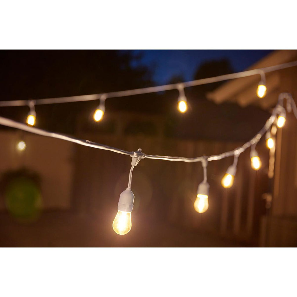 24 ft. White LED Outdoor String Lights T68565
