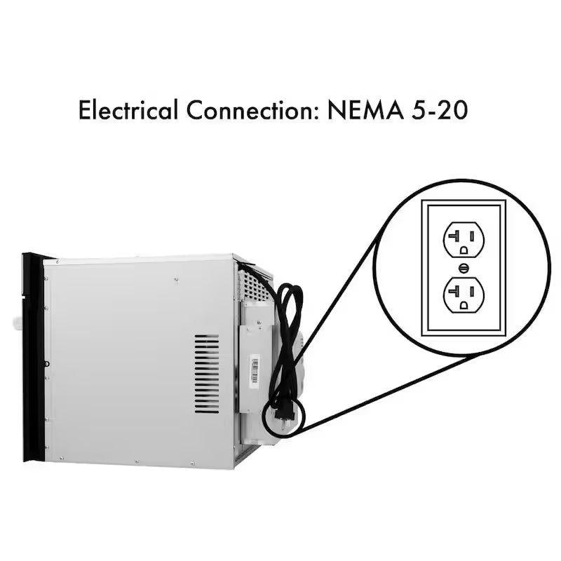 1000-Watt Built-In Microwave Oven in Stainless Steel K298