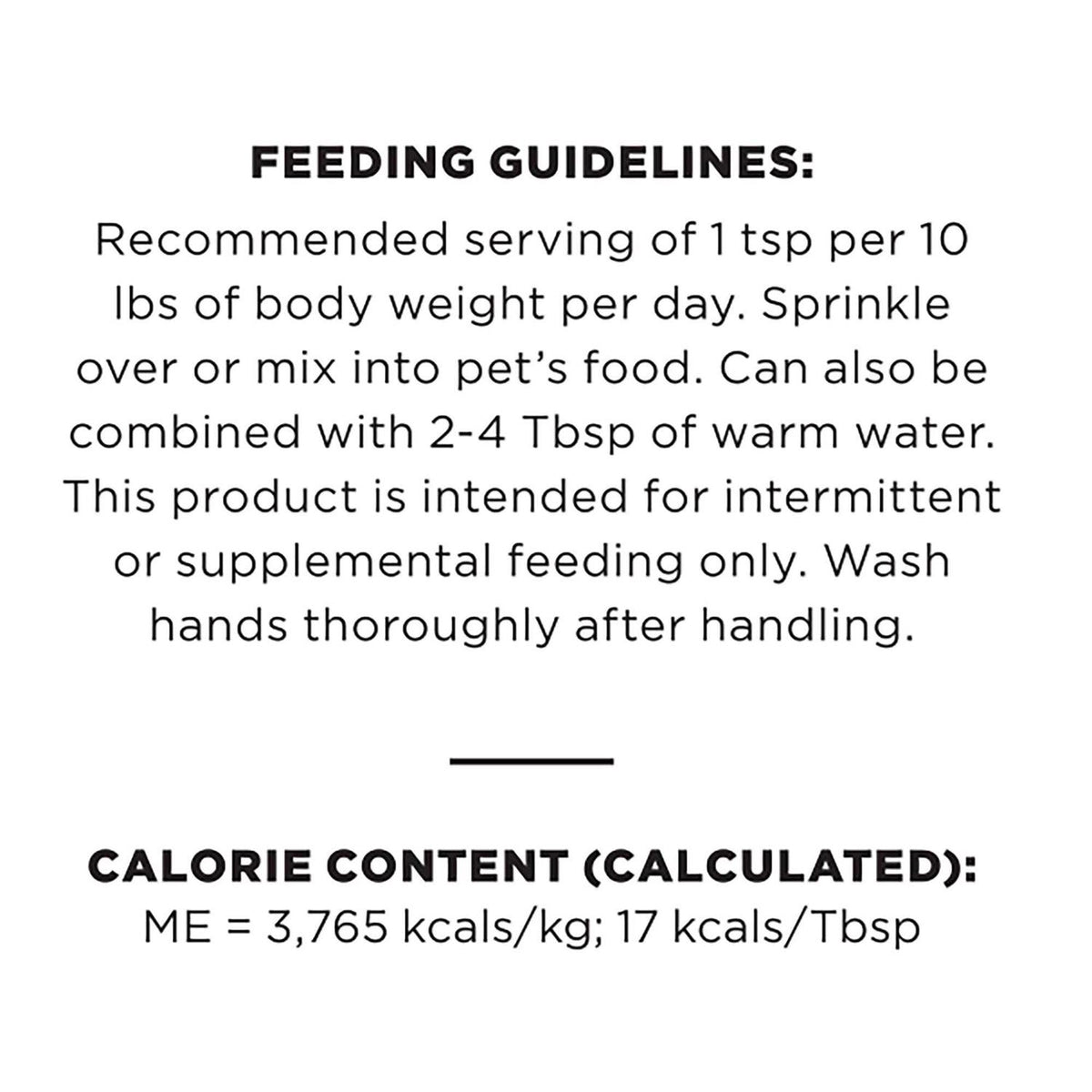 Digestive Dog Food Topper J736