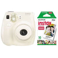 White Instant Camera with 10-Pack Film G7120