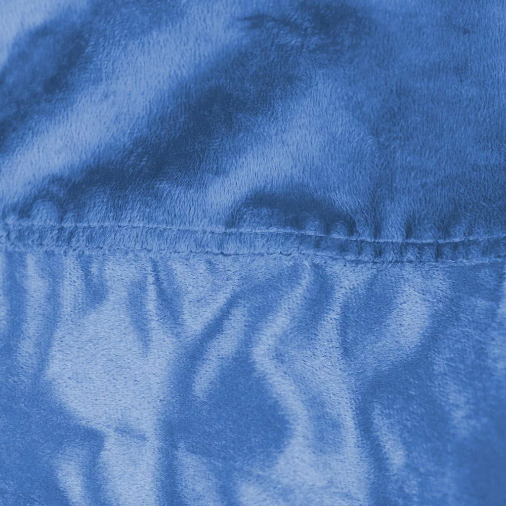 Plush Ultra Soft Memory Foam Bean Bag Chair with Microsuede Cover Royal Blue 3 G833688