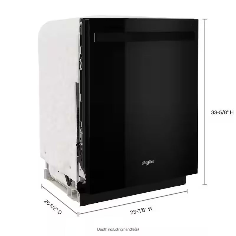 Black Built-In Dishwasher with Third Level Rack Y9481