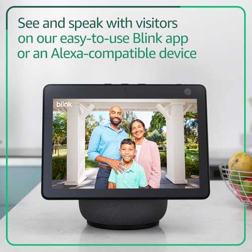 Black Video Doorbell with Sync Module Core N144