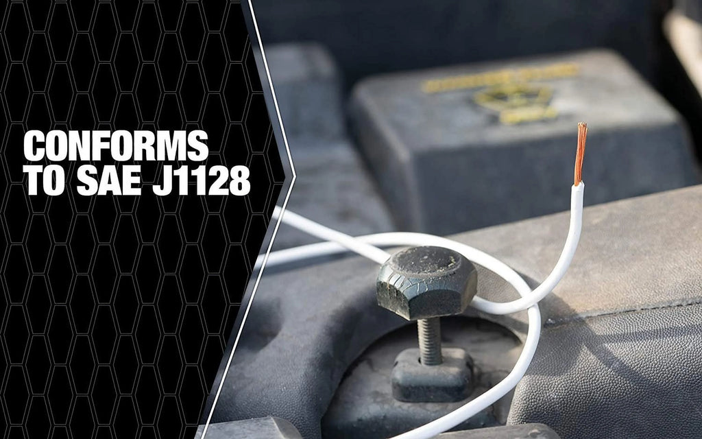 16-Gauge Primary Wire, 100-Feet, White C4011