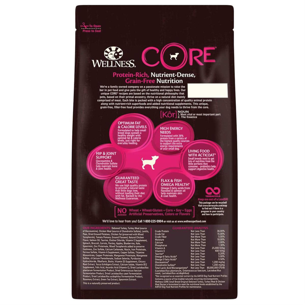Grain-Free Small Breed Dry Dog Food A258723