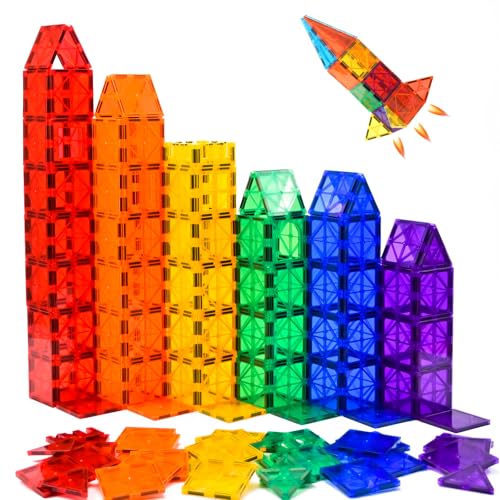 Magnetic Tiles 100PCS Building Blocks STEM Toy O931442