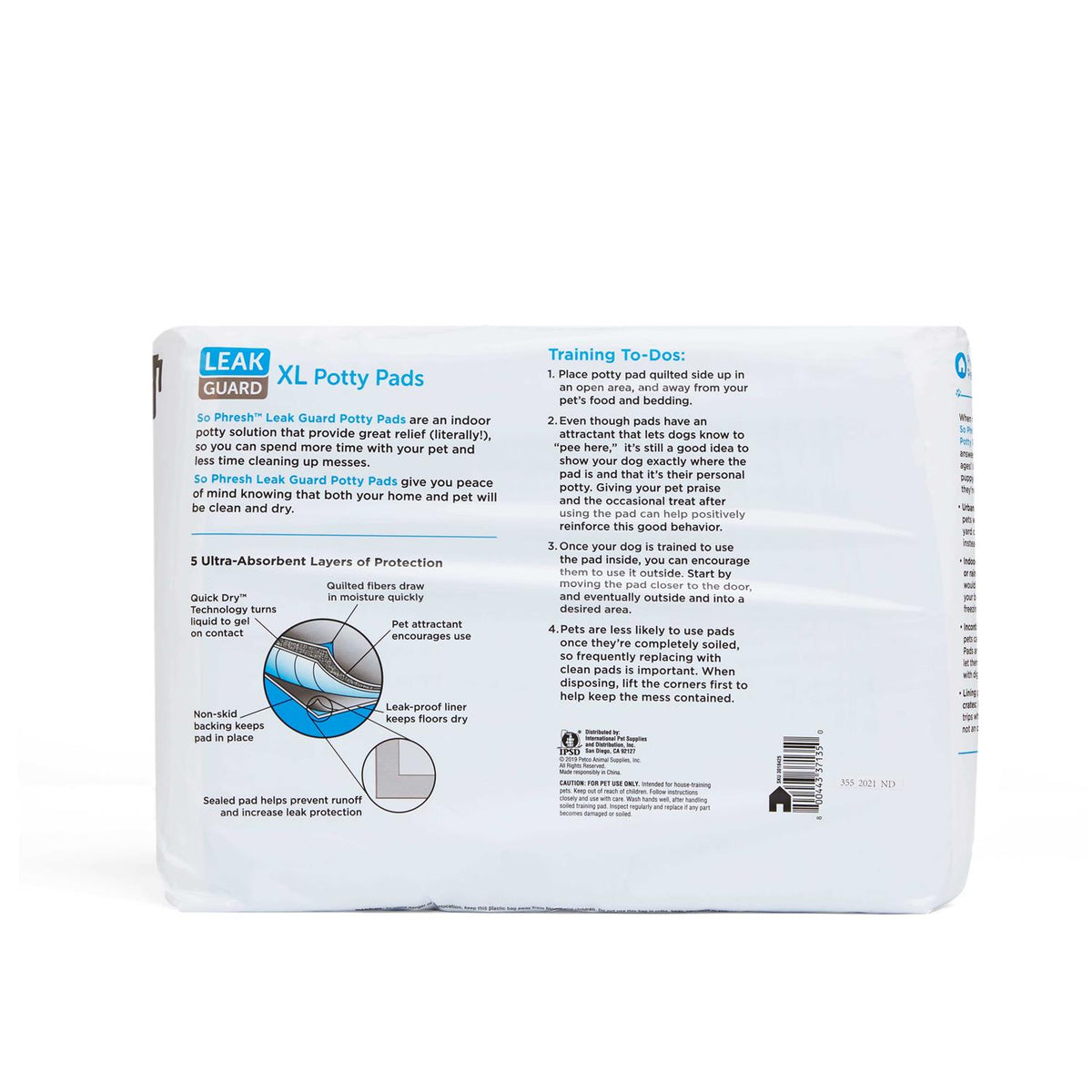 Large Quilted Potty Pads H32315