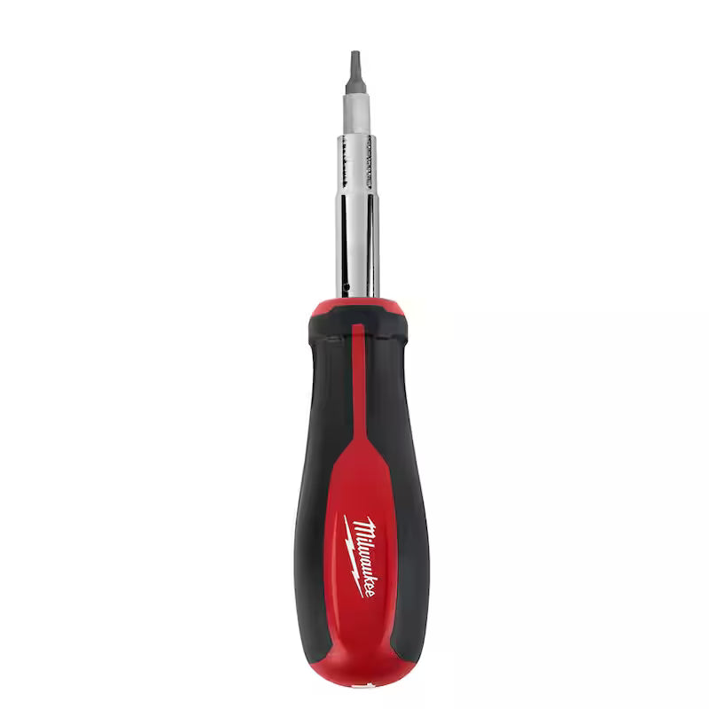 11-in-1 Multi-Tip Screwdriver with Folding Knife E814674