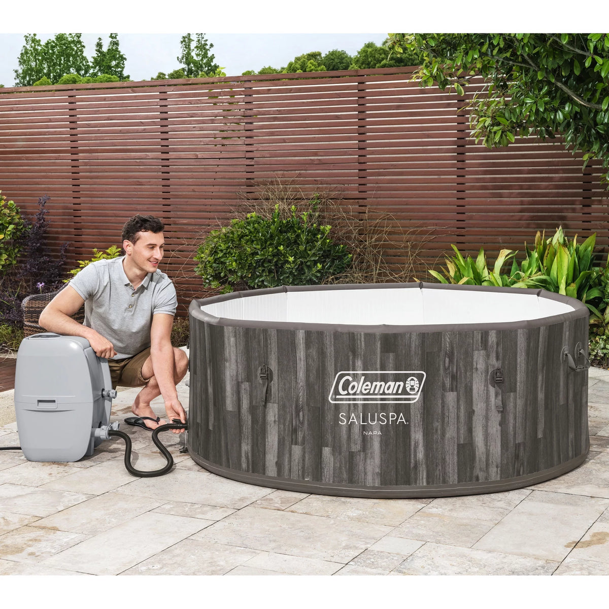 Inflatable Hot Tub with 180 Jets K49763