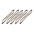 3/8 in. x 13 in. Sanding Belt Assorted Set, 5 Piece L432