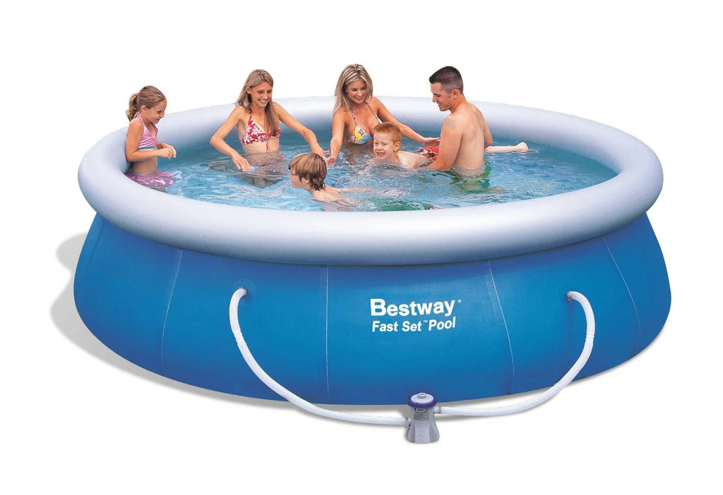 10' x 30 Inflatable Above Ground Swimming Pool with Pump Q5863