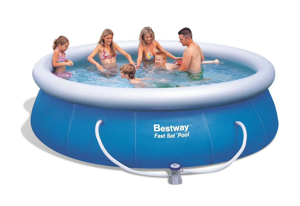 10' x 30 Inflatable Above Ground Swimming Pool with Pump Q5863