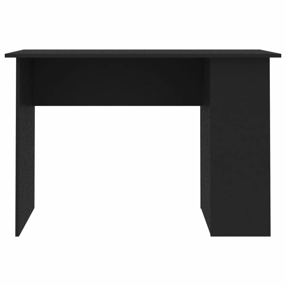 Black Computer Desk with Storage Shelves I55976