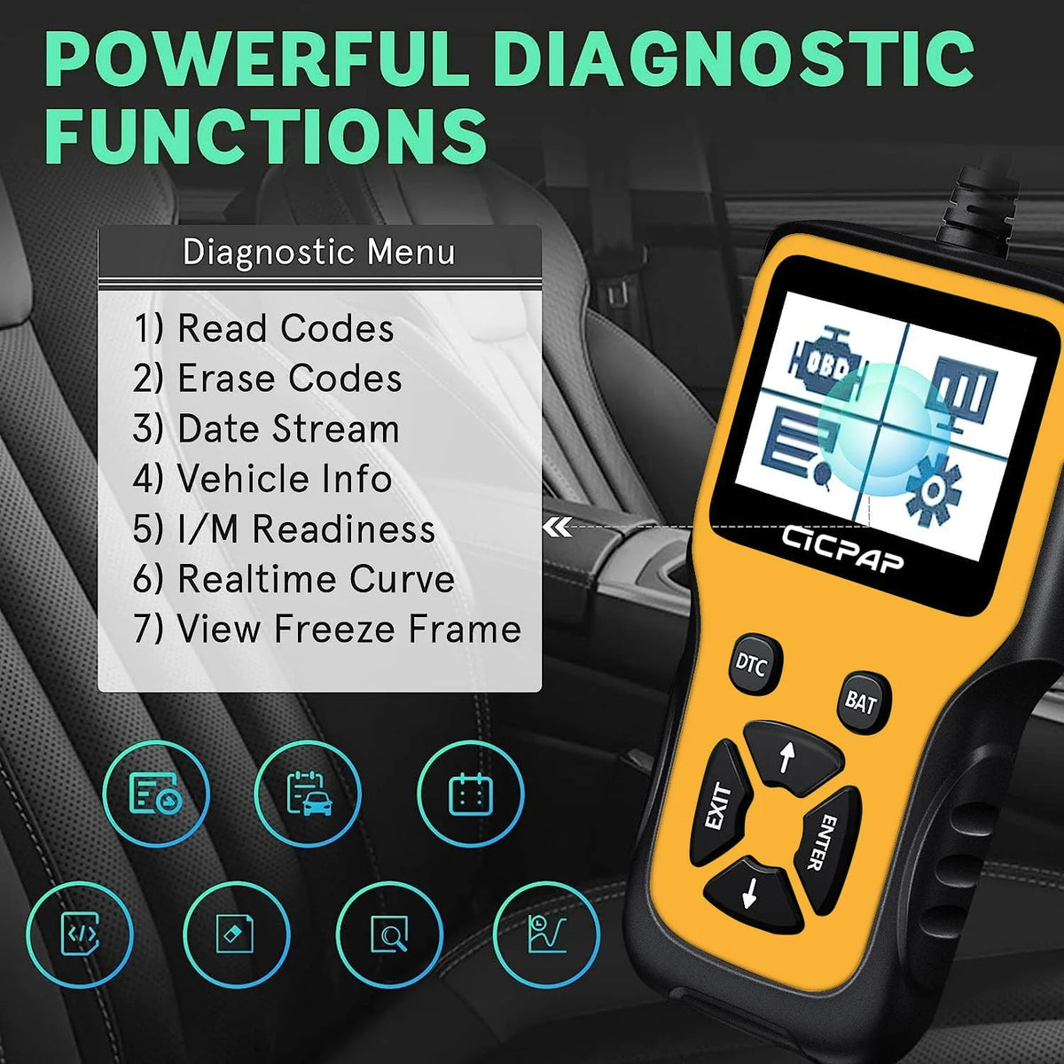 OBD2 Scanner Car Code Reader Diagnostic Tool G927942