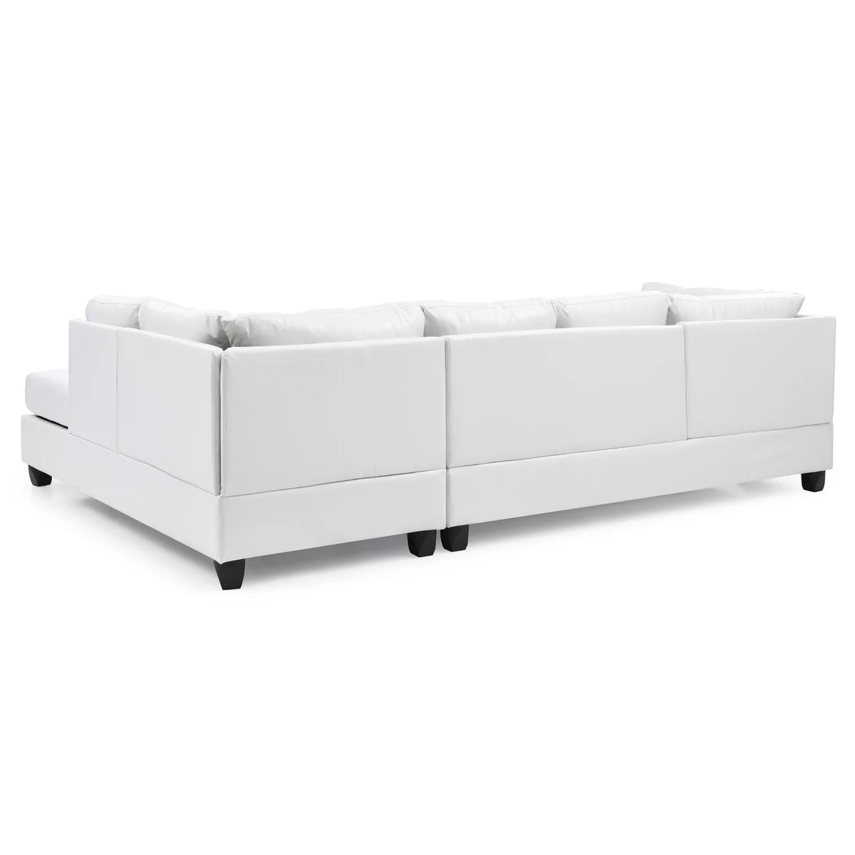 White Sectional F69898