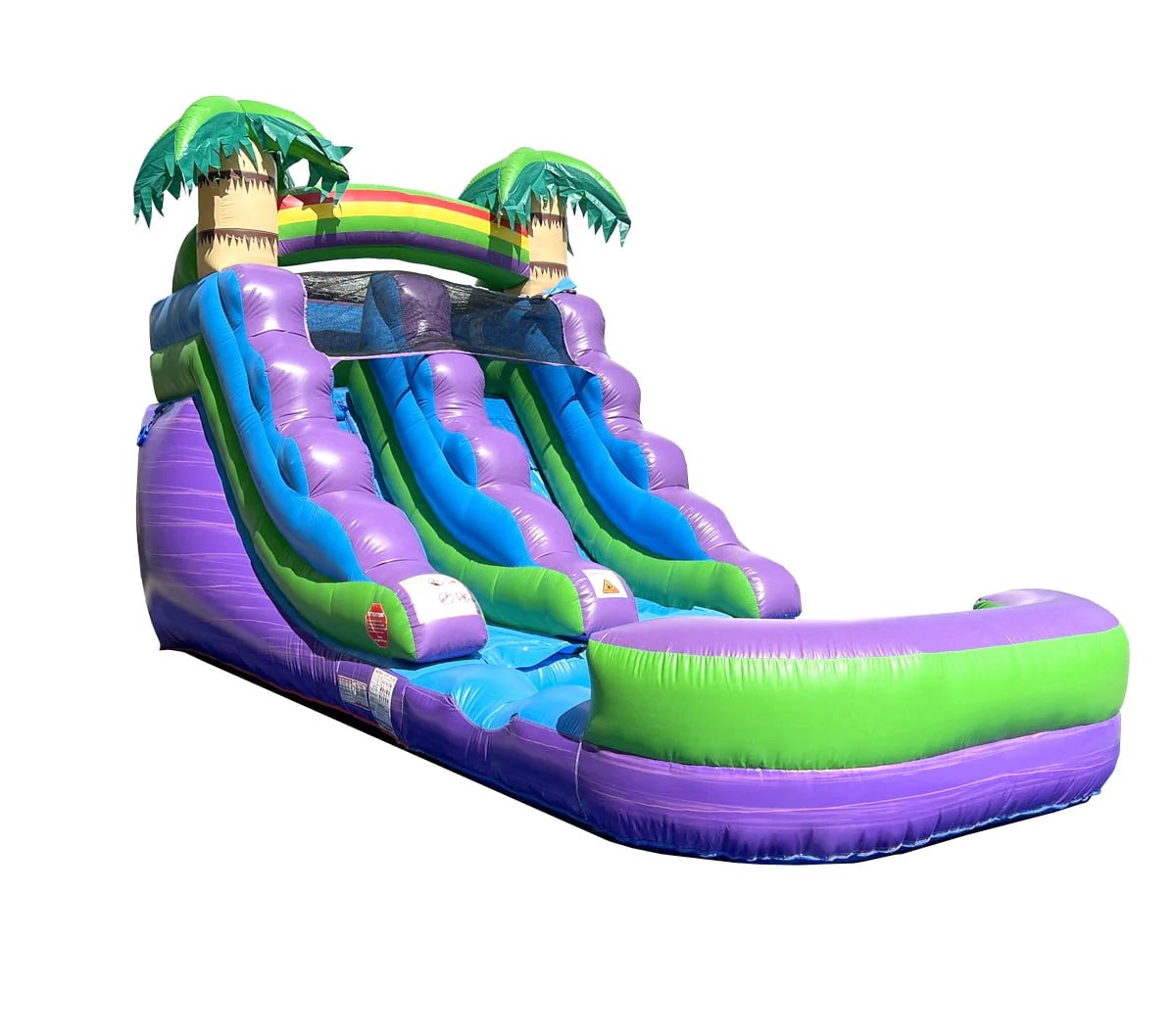 Pink Unicorn Inflatable Water Slide J111