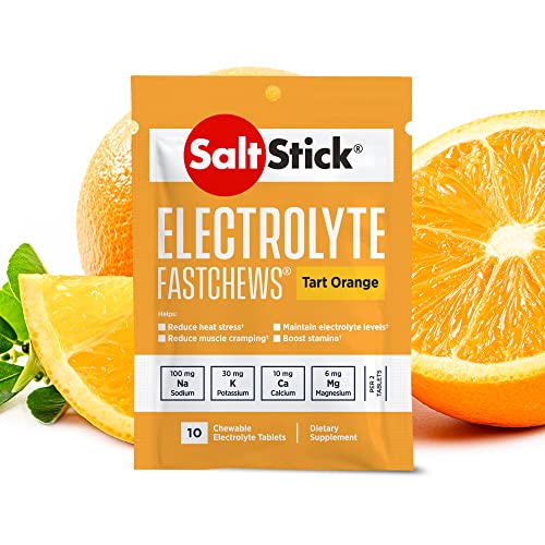120 Orange Chewable Electrolyte Tablets H829