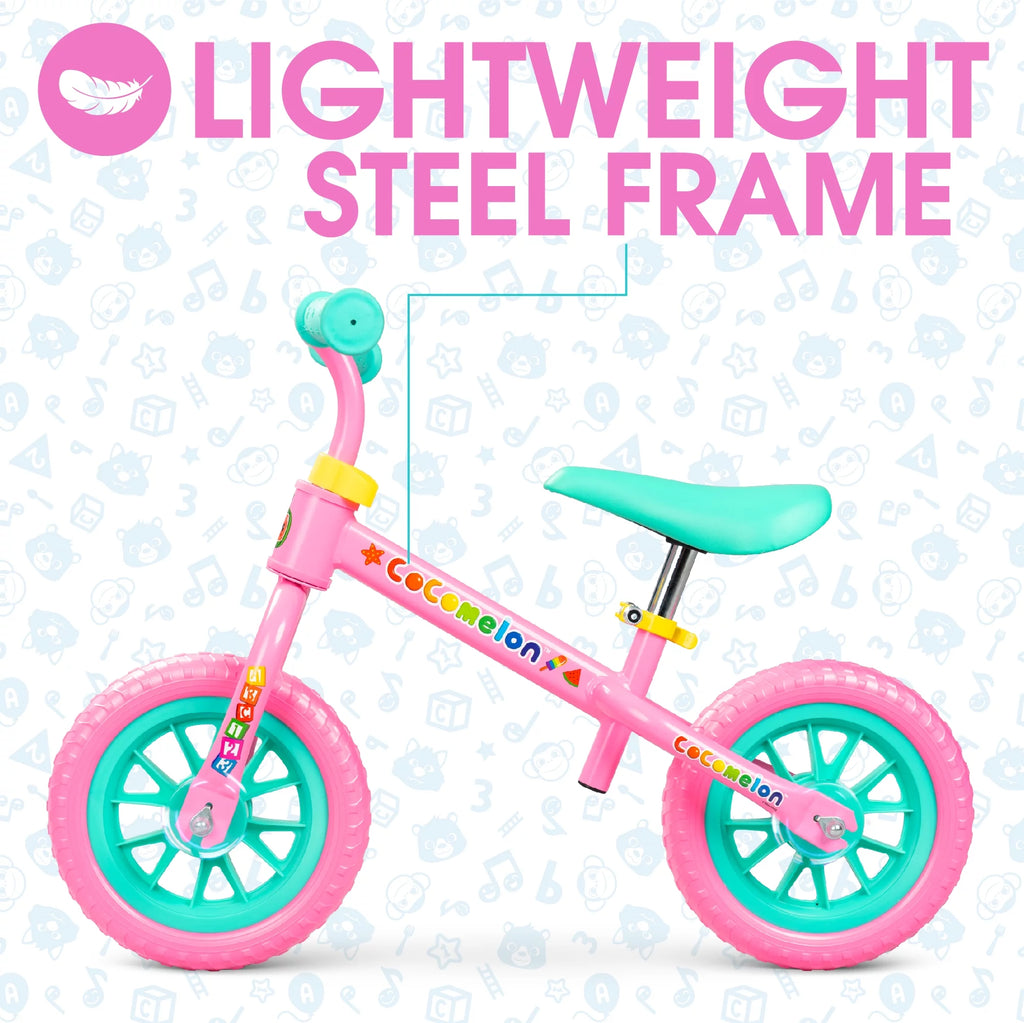 Blue Adjustable Lightweight Toddler Balance Bike K340489