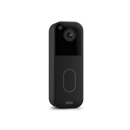 Black Video Doorbell with Sync Module Core N144