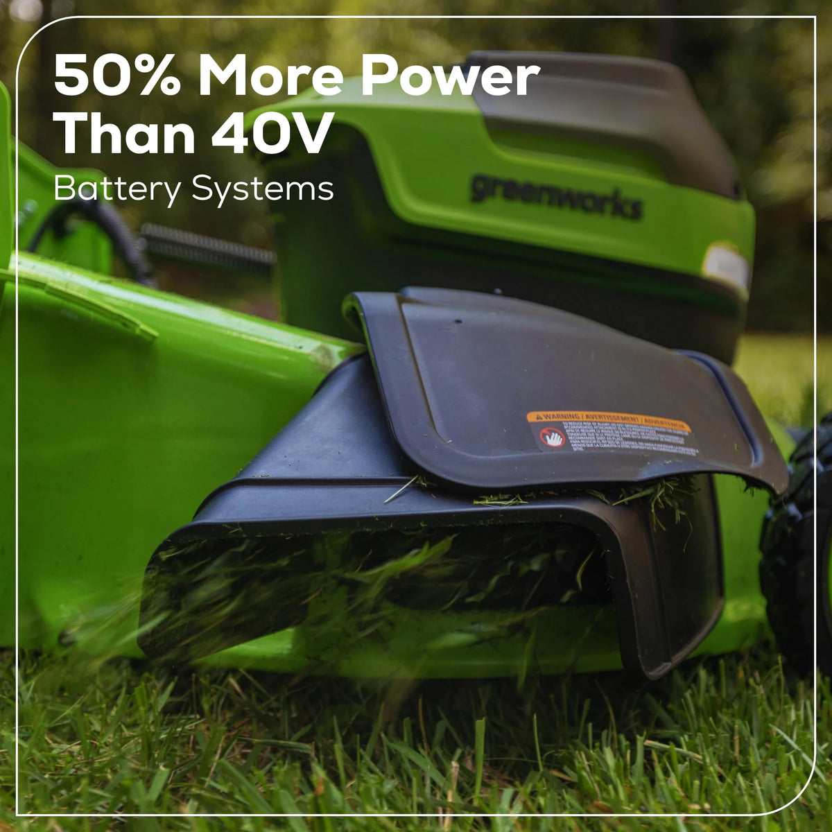 60V 21 Self Propelled Lawn Mower with 8.0 Ah Battery & Rapid Charger N197696