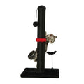 Beige Sisal Cat Scratching Post with Hanging Ball V462112