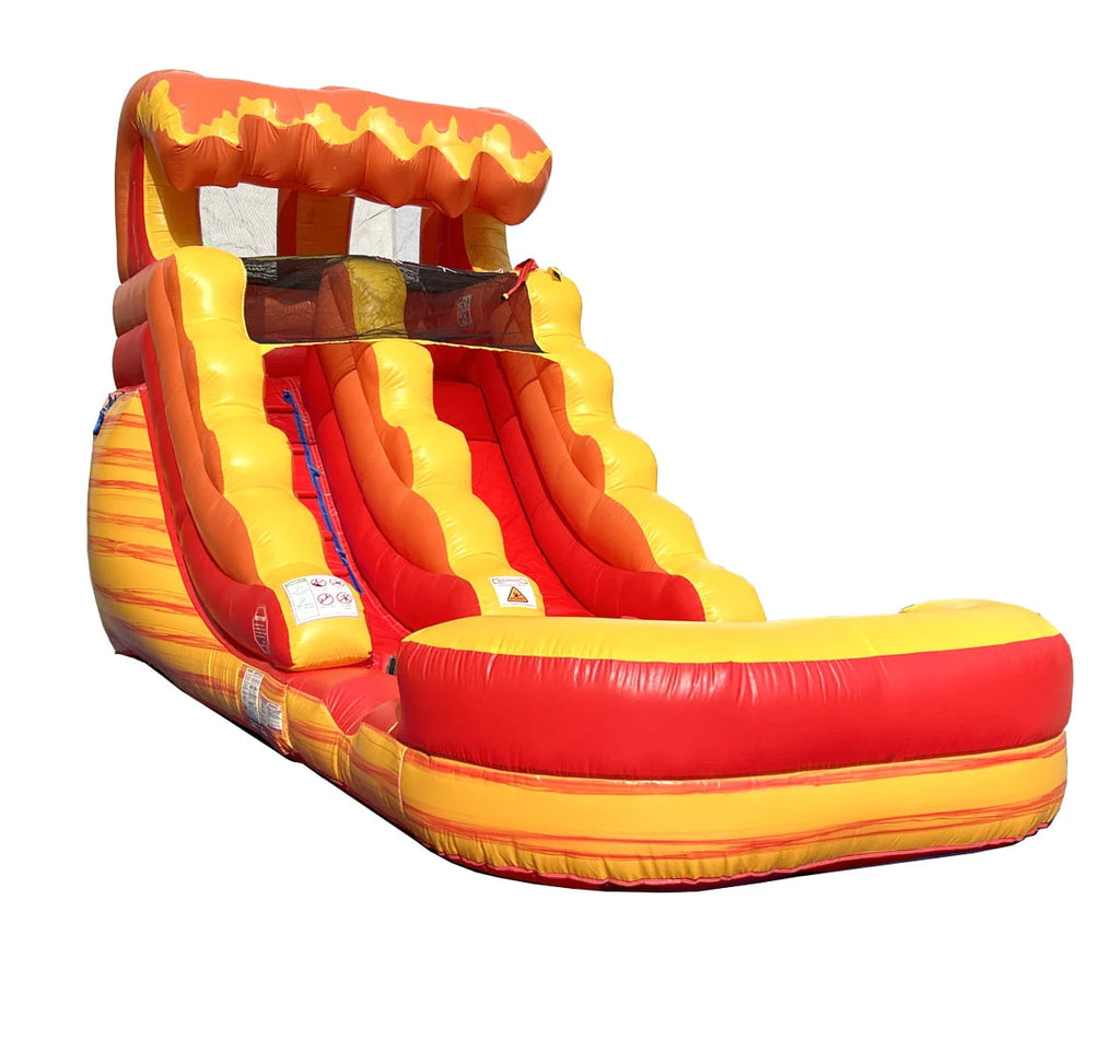 Pink Unicorn Inflatable Water Slide J111