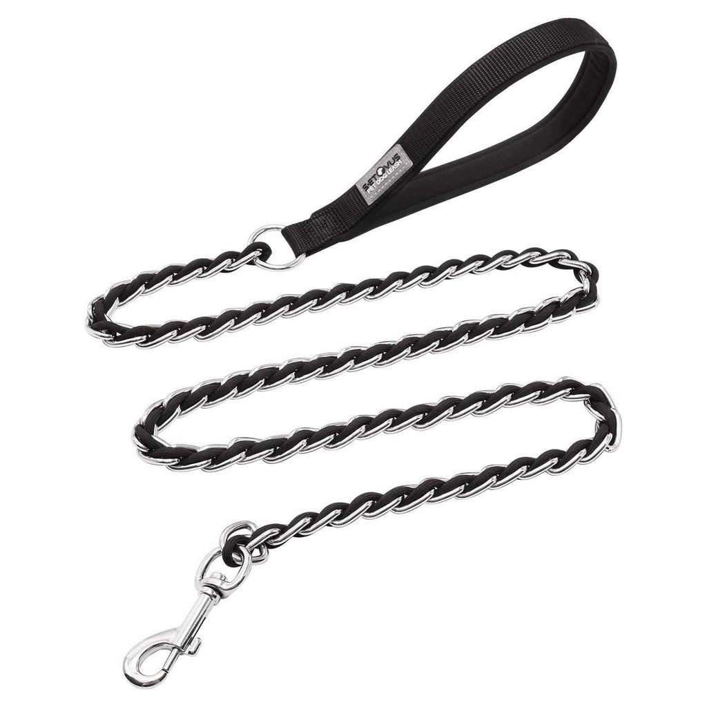 Chew Proof Metal Chain Dog Leash Y1580