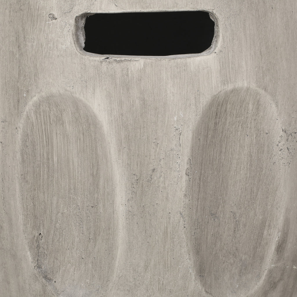 Contemporary Lightweight Concrete Accent Side Table L805517